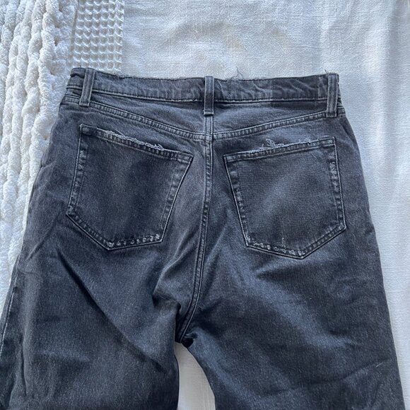 Abercrombie High Rise Dad Jeans Distressed - Picture 6 of 8